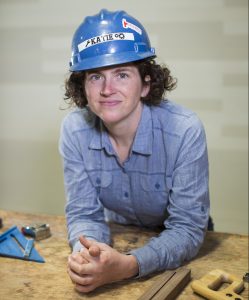 Katie Hughes, author, founder of Girls Build